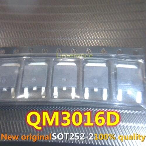 100% nuevo 10-50units/lote original MOS QM3016D M3016D TO-252 96A 30V MOS Transistor