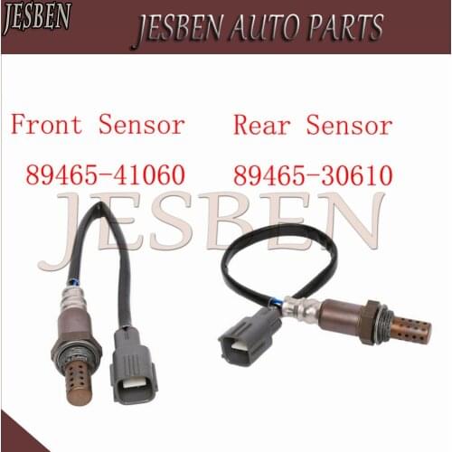2PCS 89465-30610 89465-41060 Front & Rear Lambda Probe O2 Oxygen Sensor Fit For Toyota ESTIMA T/L ALPHARD 3.0L 1999-2006 1MZFE