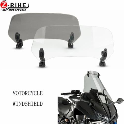 Motorcycle Accessories Rising Adjustable Windscreen Windshield Extend Air Deflector For Honda NC750X NC 750 X MT SVNC750S DCT