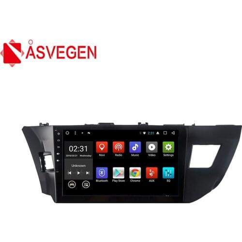 Asvegen Cord Core Car Radio Dvd Player Car PC head Unit GPS Navigation 2 din Car Stereo Multimedia Player For Toyota Levin 2014
