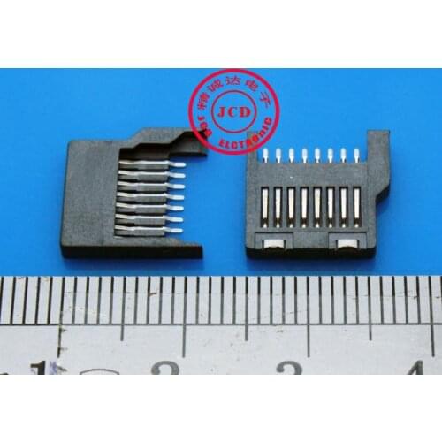 Free shipping SIM holder connector simple plastic Black TF holder seat card holder 10pcs/lot