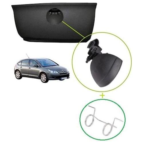 GLOVE BOX COVER MANDALI BLACK (SPRINGY) C4 2005-2012 8218 N3