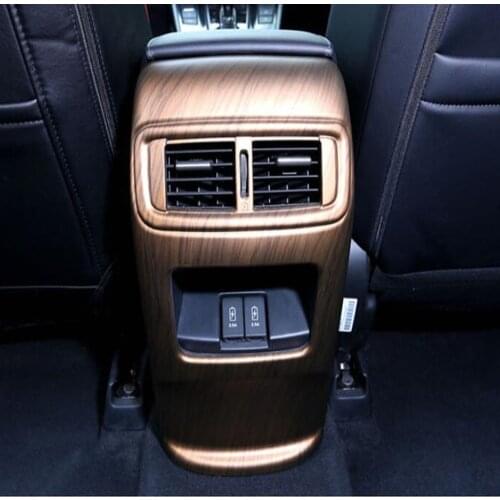 For Honda C-RV CRV 2017 2018 2019 2020 2021 Car Accessories Car Rear Seat Air Conditioning Vent Cover Trim Anti-Kick Panel Frame