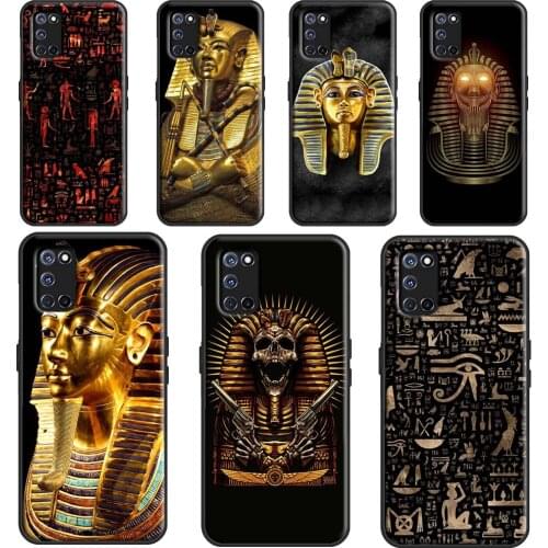 Egypt Egyptian Pharaoh For OPPO A15 A3S A5S A52 A72 A92 A83 A91 A93 F5 Reno2 Z A31 A53 A5 A9 2020 A1K Phone Case