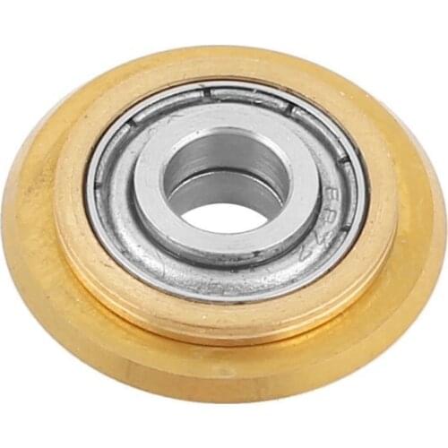 GTBL Titanium coated carbonized tile cutter exchange 22 x 6 x 6 mm brass tone