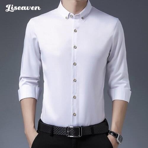 Liseaven Men's Long Shirts