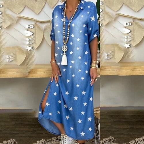 LLYGE Fashionable Shirt Dresses