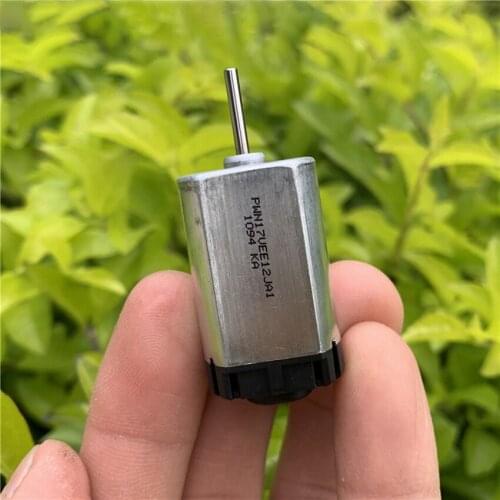 Micro 180 DC Motor DC12V Micro Power Precision Silent Motor with Carbon Brush, Anti-interference Varistor, Shaft Diameter 2mm