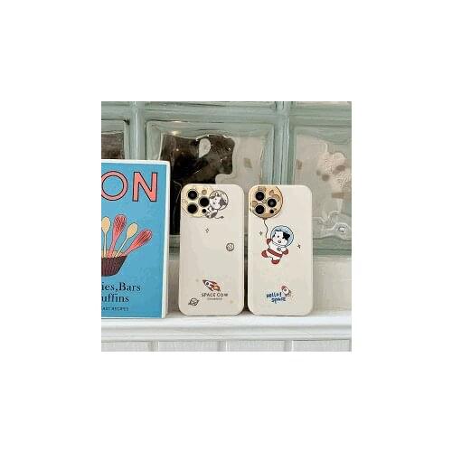 Cute Cartoon Planet Star Space Astronaut Pattern phone Case for iphone 11 12 pro xs max 6 6S 7 8 Plus X XR 12 Mini Back Cover