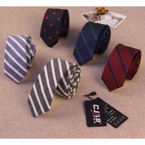 Mens classic business fashion designer jacquard gravatas ties striped skinny slim 5cm for men jacquard gravatas 50pcs/lot