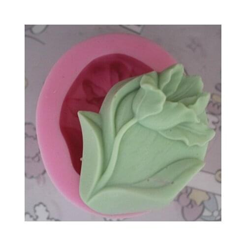 Handmade Soap Silicone Mold Animal Candle Molds Polymer Clay TULIP