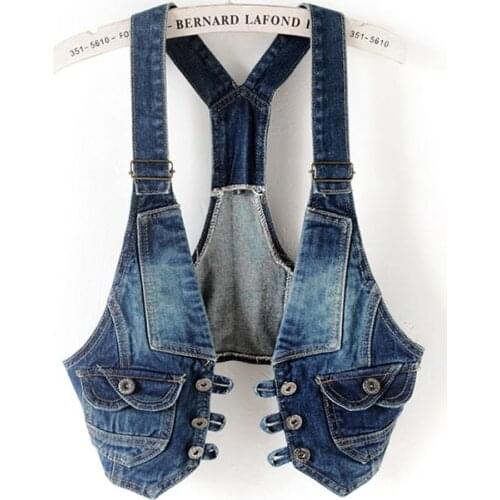 Женские джинсовые жилеты Noritree China At AliExpress