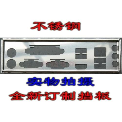 Original IO I/O Shield BackPlate Blende Bracket For Asus H81M-V3/C/SI