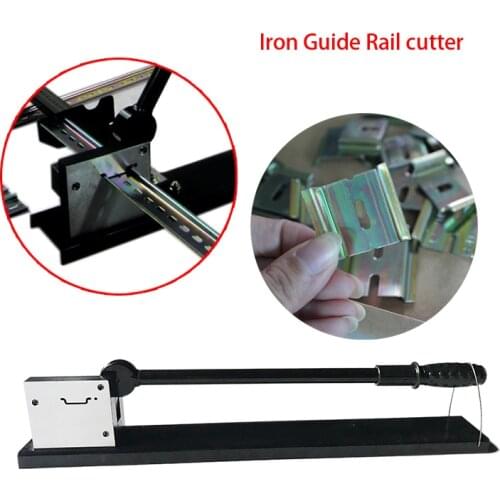 1pc C45 distribution box Iron / Aluminum rail cutter TH35-6.5 rail cutter TH35-7.5 guide cutter