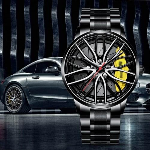 NEKTOM 2020 Top Brand Luxury Men Watch Waterproof Watch For Men Car Wheel Watches Rim Hub Real 3D Model For BMVV M4 Mens Watch