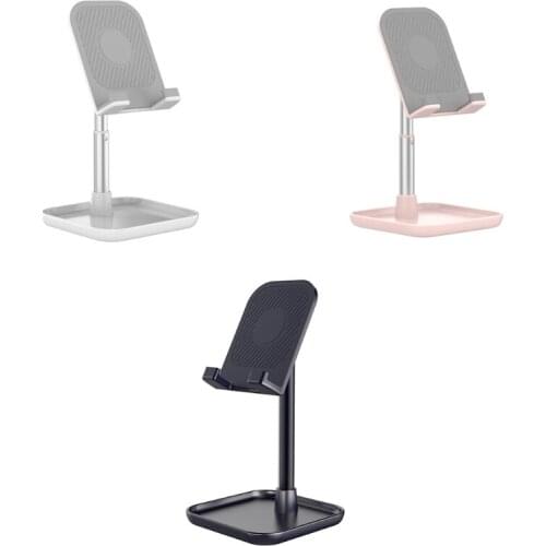 Foldable Tablet Desk Stand Mobile Phone Cradle Holder for Pad Height Adjustable