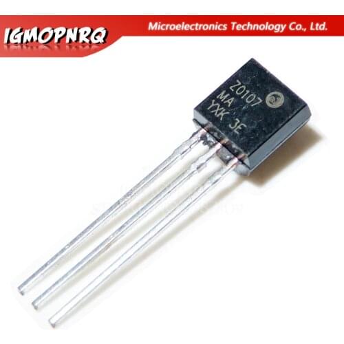 10pcs Z0107NA TO-92 triac Z0107 line Transistor new original