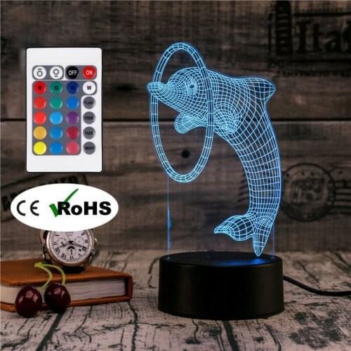 3D Led Night Light Table Lamp Bedside Lampe Light Led Home Corridor Hotel Party Atmosphere Lights Novety Lighting Creative Gift