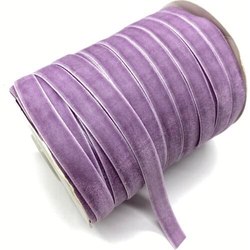 5Yards 6/10/15/20/25mm Velvet Ribbon Wedding Party Decoration Handmade Ribbon Gift Hair Bowknot DIY Christmas Ribbon #S21s20
