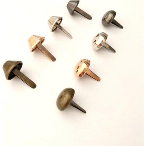 50Pcs 4 Colors Brads For Scrapbook DIY Accessories Photo Album Frame Decoration Brads Handmade Embellishment Decor Scrapbooking