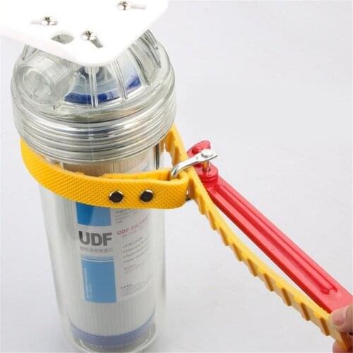 8 Inch Non-slip Belt Type Oil Filter Wrench Removal Hand Tool Engine Box Oil Fuel Filter Wrenches Car Tools Accessories
