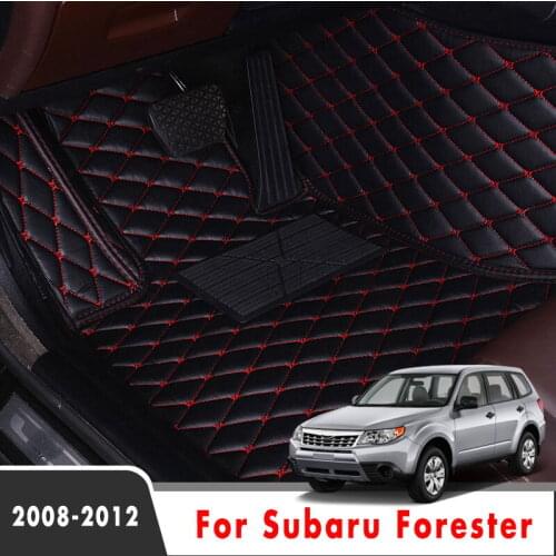 Car Floor Mats For Subaru Forester 2012 2011 2010 2009 2008 Automobiles Interior Carpets Styling Waterproof Protect Foot Pads