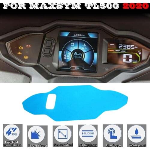 For SYM MAXSYM TL 500 TL500 2020 Cluster Scratch Protection Film Screen Protector Motorcycle Accessories