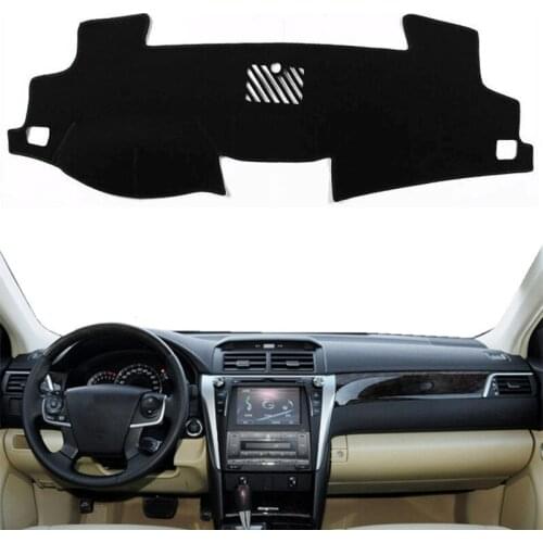 For Toyota Camry XV50 2012-2017 Dashmat Dashboard Cover Mat Pad Dash Sun Shade Instrument Carpet Car Accessories 2013 2014 2015