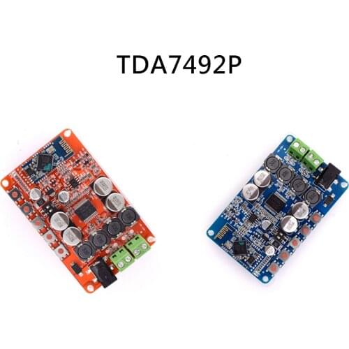 DC 8 -25V TDA7492P 50W*2 Dual Channel Amplifier Wireless Digital Bluetooth 4.0 Audio Receiver Amplifier Board 5.5*2.1 DC Power