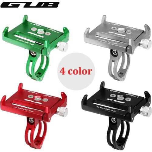 GUB G-85 Bicycle Handlebar Holder Adjustable Universal Bike Phone Stand For 3.5-6.2inch Smartphone Aluminum Mount Bracket 2018