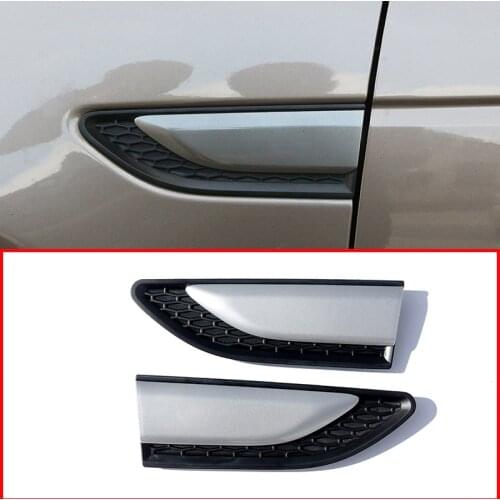 For Land Rover Discovery Sport 2015-2018 ABS Car Fender Body Side Air Vent Cover Trim Accessories Replacement Parts