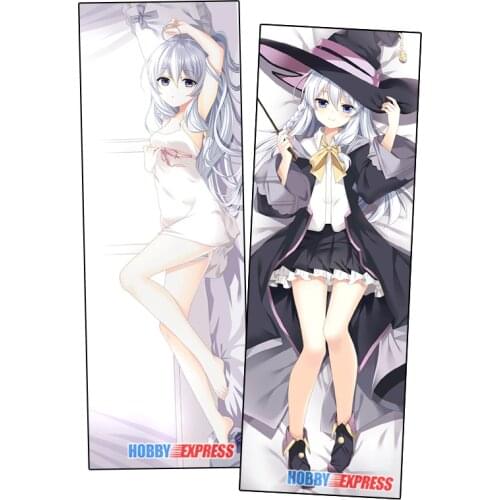 Hobby Express Anime Dakimakura Japanese Otaku Waifu Hugging Body Pillow Cover Elaina Wandering Witch The Journey of Elaina 21527