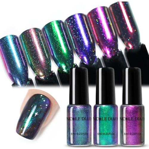 NICOLE DIARY Holographic Nail Polish