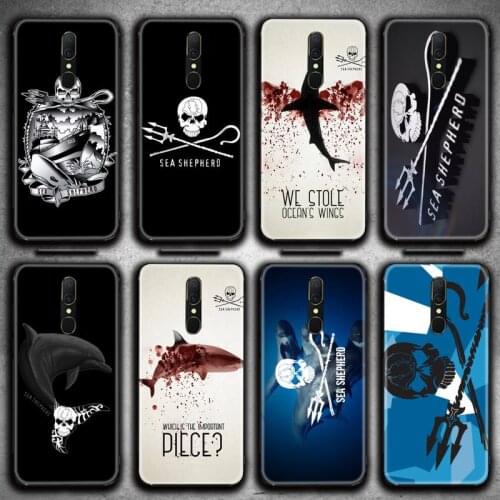 Sea Shepherd Protect the ocean Phone Case For Oppo A5 A9 2020 Reno2 z Renoace 3pro A73S A71 F11