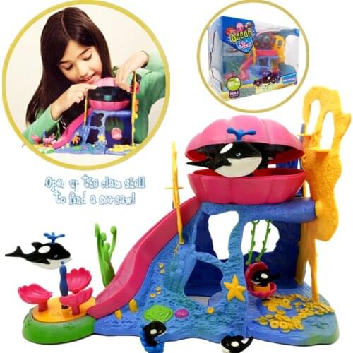 Happy slide & mini whale ocean paradise Play house toy the best toys for Children