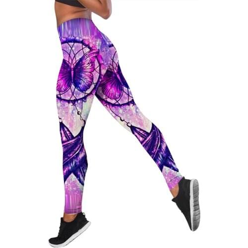 CLOOCL Women Leggings Cute Butterfly High Waist Elasticity Legging 3D Fashion Fitness Pant for Female Jogging Pants Dropshipping
