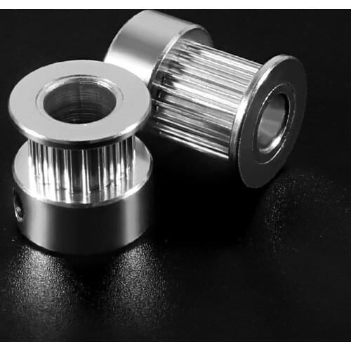 GT2 Timing Pulley 16 Tooth 2GT 20 Teeth Aluminum Bore 5mm 8mm Synchronous Wheels Gear Part For Width 6mm 10mm 3D Printers Parts