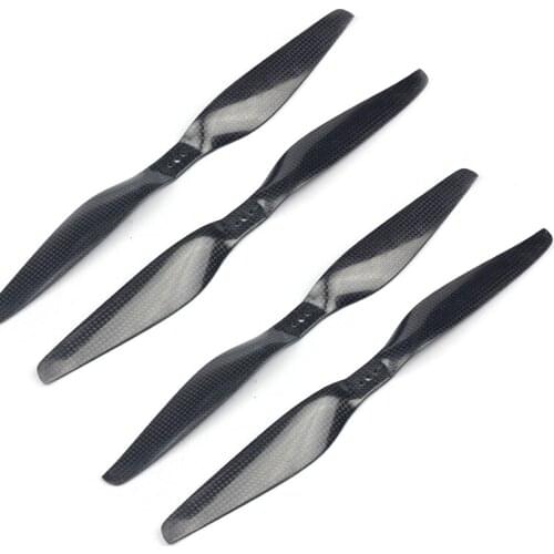 2Pairs 13x5.5 T-Series Carbon Fiber Propeller CW CCW 1355 Prop For Tiger Tarot FY680 FY690S FPV Multi