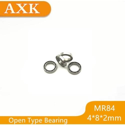 2019 Direct Selling Top Fashion Free Shipping 10 Pcs Open Type Mr84 Bearings 4x8x2 Mm Miniature Ball L-840 Abec3