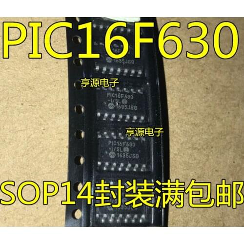 5pcs PIC16F630 PIC16F630-I/SL SOP14