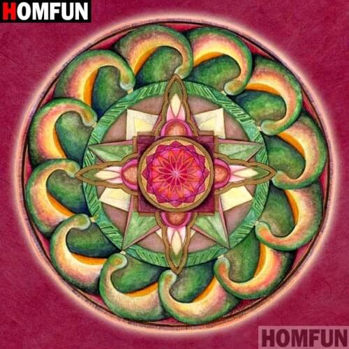 Homfun Full Square/Round Drill 5D DIY Diamond Painting "Flower landscape" 3D Embroidery Cross Stitch Home Decor Gift A12140