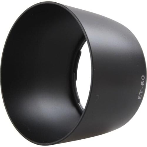 Camera Lens Hood 58mm ET-60 Fits for EF-S 55-250mm f/4-5.6 IS II / EF 75-300mm f/4-5.6 III USM Lens Accessories