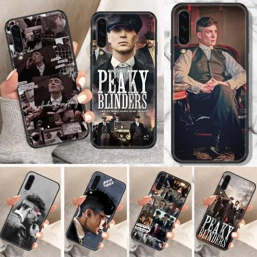 Peaky Blinders Thomas Shelby Phone Case For Samsung Galaxy A 10 12 20E 21S 30 32 40 50 51 52 70 71 72 5 6 7 2016 2018 black