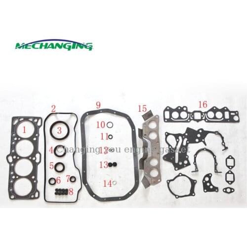 For HYUNDAI SONATA II (Y-2) OR MITSUBISHIT TREDIA (A21_) 1.8 4G62 G4M G62B G62BT Full Gasket Set Engine Gasket 20910-32A20