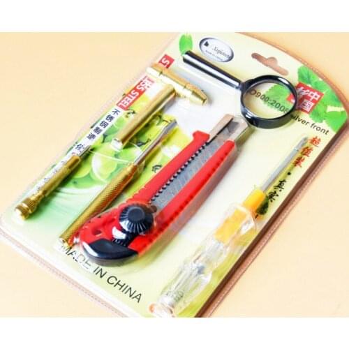 Custom PET transparent blister plastic clamshell packaging Clear PVC Slip Blister Packaging with card insert ---PX3022