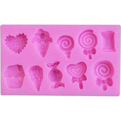 Sugar Cake Diy Biscuit Tool 105g Liquid Silicone Mold G114