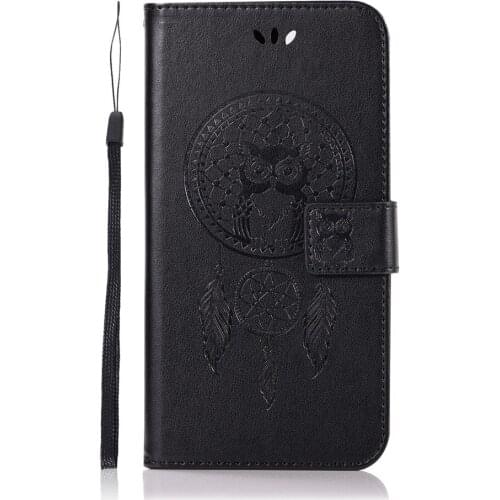 KAILYON New For Samsung M10 M20 Leather Case Flip Magnetic Wallet Stand Pattern Owl Phone Case For Samsung M20 M10