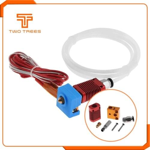 3D Full Metal J-Head CR10 Hotend Extruder Kit Hot End Kit For 3D Printer Ender-3/5 pro CR10 10s Bowden Extruder 12/24V 40W