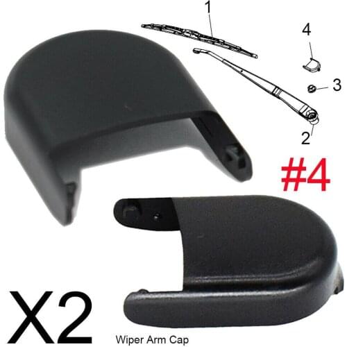 Wiper Arm Nut Cap Car Wiper Arm Cap Wiper Windshield Windscreen Rear Wiper Arm Washer Cover Cap Nut For Chevrolet Silverado 1500