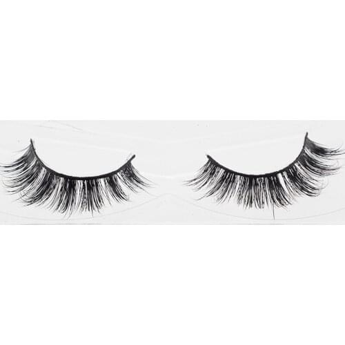 Top sale natural false eyelashes 3d mink lashes volume soft lashes cross eyelash extension fake mink eyelashes cilios maquiagem